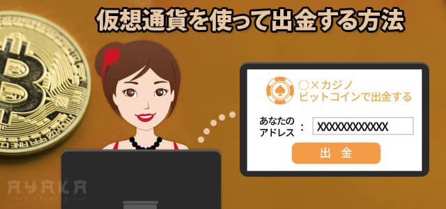オンラインカジノ ビットコイン 出金