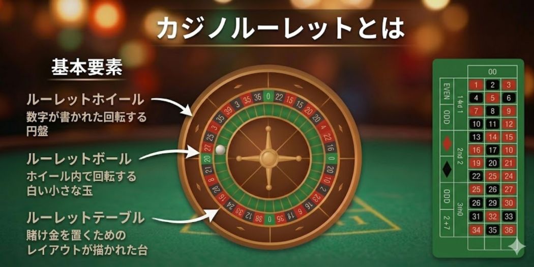 カジノ ルーレットとは